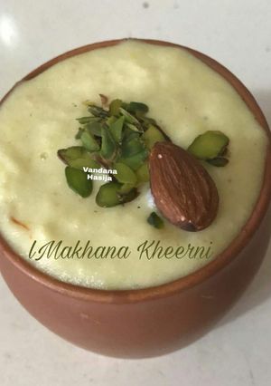 A picture of Makhana Kheer.