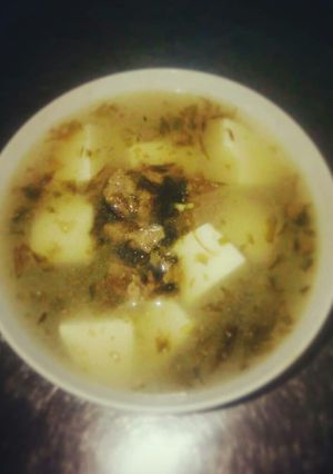 Hình của món Súp miso kiểu Việt.
