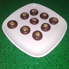 A picture of Chocolate Peda.