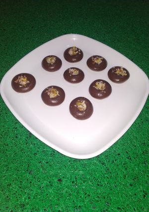 A picture of Chocolate Peda.