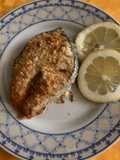 Salmone gratinato in friggitrice ad aria