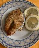 Salmone gratinato in friggitrice ad aria