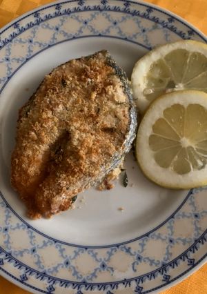 Foto di Salmone gratinato in friggitrice ad aria