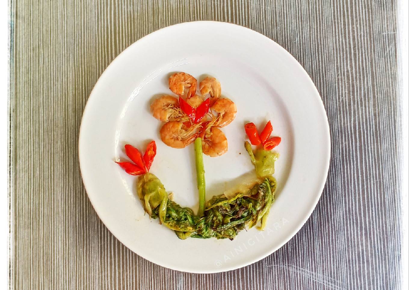 Selada Romaine Cah Udang