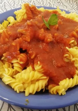 VEGÁN fusili arabiata recept fotója