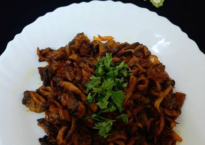 Bitter gourd/karela stir-fry