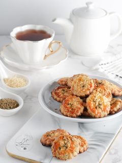 Foto resep Garlic cheese cookies