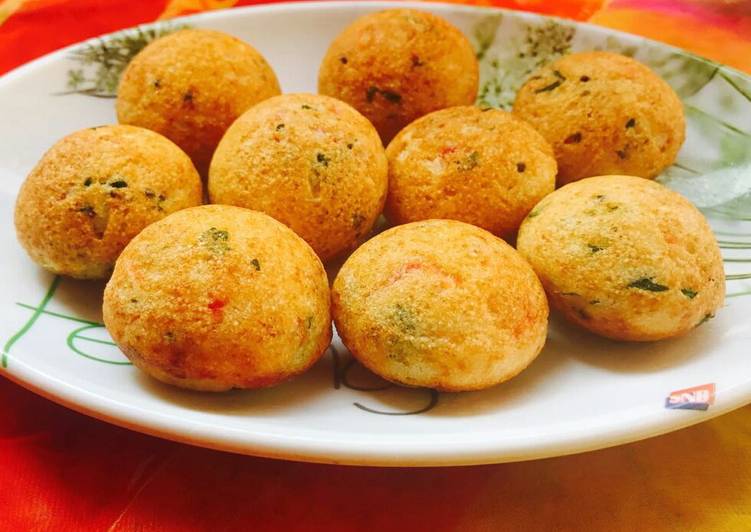 Recipe of Quick Rava Appe