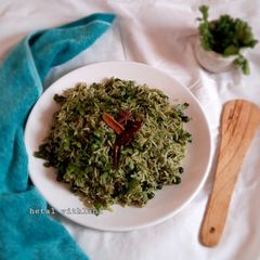 A picture of Coriander Rice.