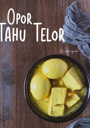 Foto resep Opor Tahu Telor