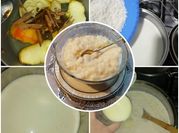 Una foto de stevia arroz con leche