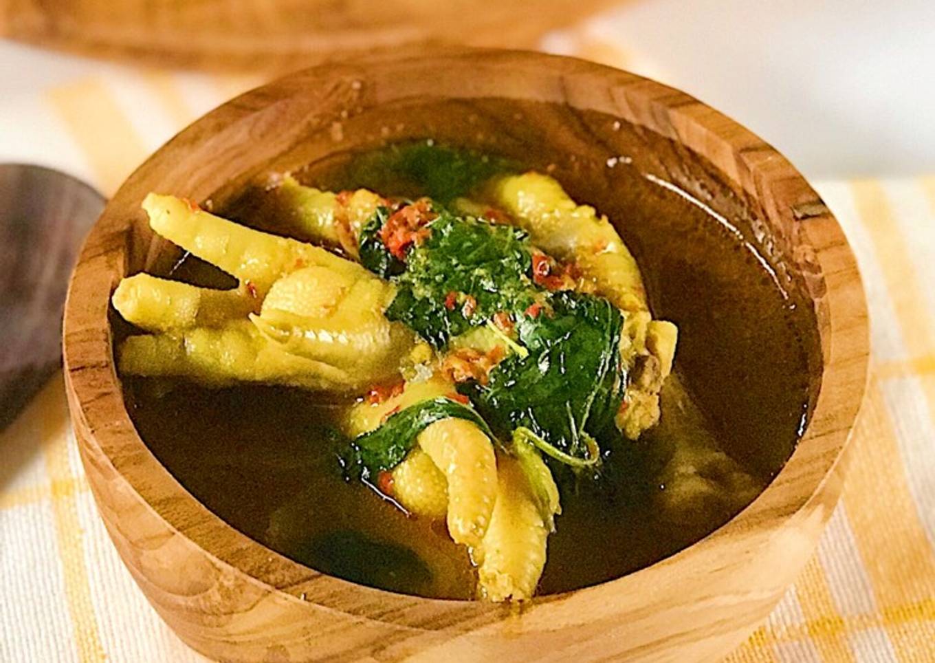 Ceker Ayam Daun Kemangi
