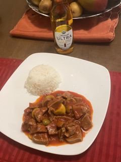 Una foto de Lengua a la Vinagreta tipo Mexico