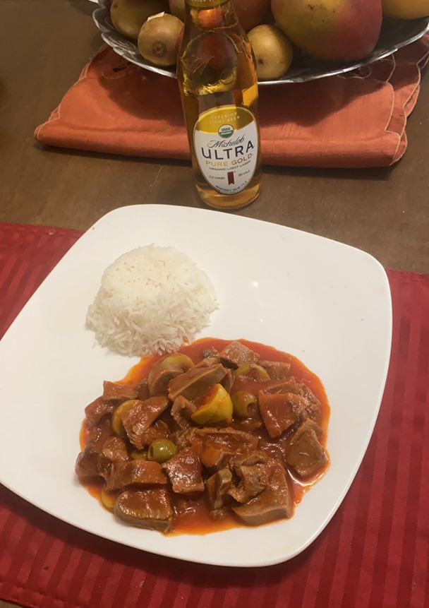 Una foto de Lengua a la Vinagreta tipo Mexico