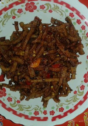 Foto resep Sambal goreng Menjes (manis asin)