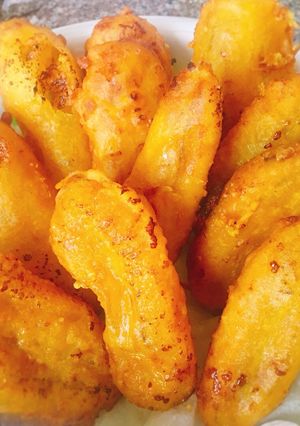 Hình của món Bánh chuối chiên.