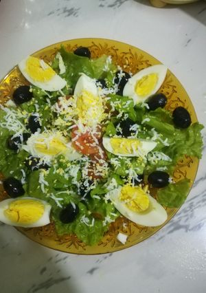 صورة لوصفة سلاطة خفيفة