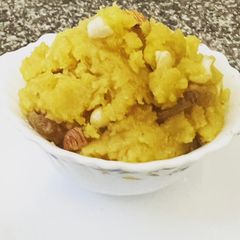 A picture of Moong daal Halwa.