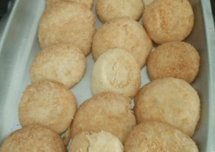 Steps to Prepare Quick Coconut cookies
