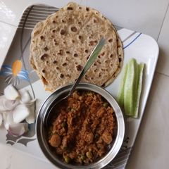 A picture of Soya bean keema.