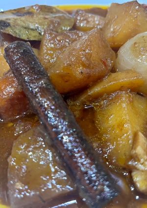 Una foto de Patatas rostidas o confitadas