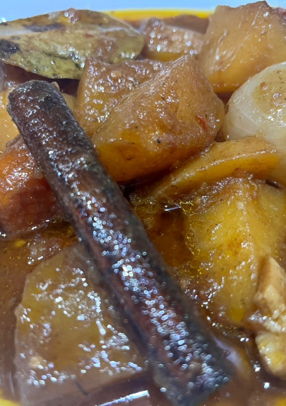 Una foto de Patatas rostidas o confitadas