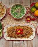 Bữa ăn đổi vị với mì xào và cơm chiên