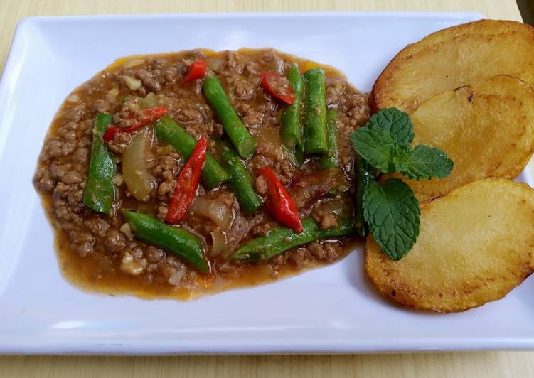 Tumis buncis Singapore