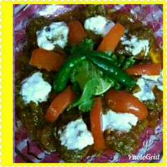 A picture of Lauki muthiyas/ koftas.