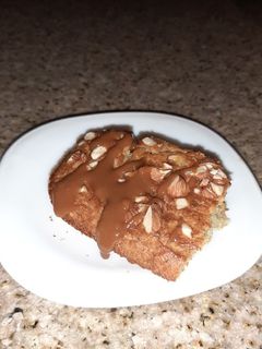 Una foto de Torta de manzana y almendras🍎🍏