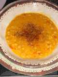 Garbanzos con coco