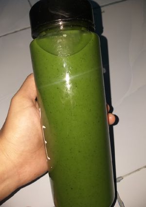 Foto resep Jus bayam dan mangga