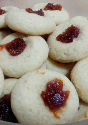 Una foto de Pepas de membrillo
