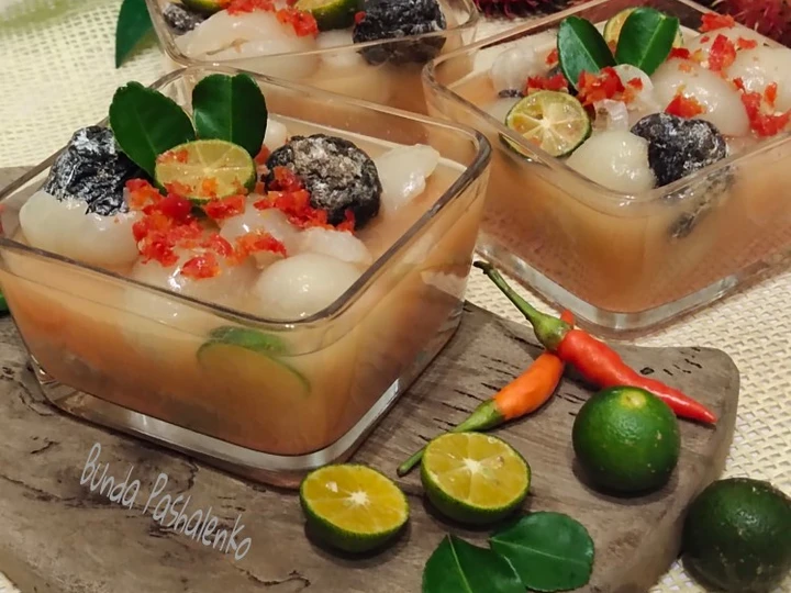 Easy Steps to Make Recipes Asinan Rambutan Kiamboy the So Delicious Make You Drink.