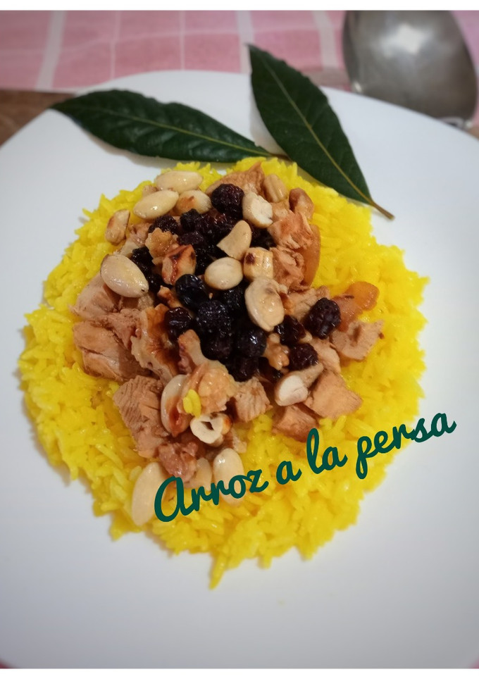 Una foto de Arroz a la persa