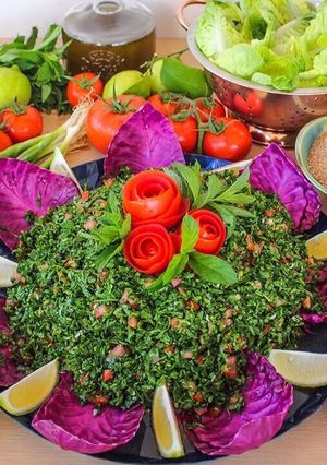 A picture of Tabbouleh.