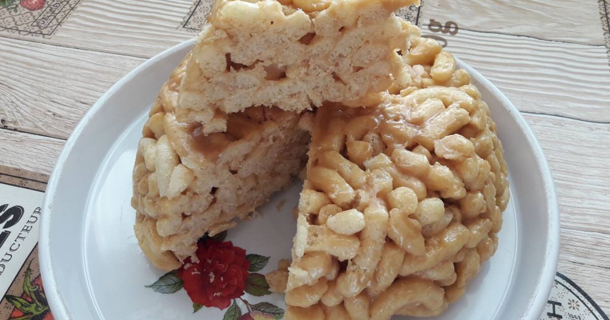 Торт из кукурузных палочек со сгущенкой рецепт с фото пошагово в домашних условиях с фото