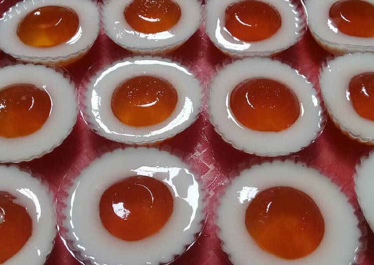 Puding ceplok telor