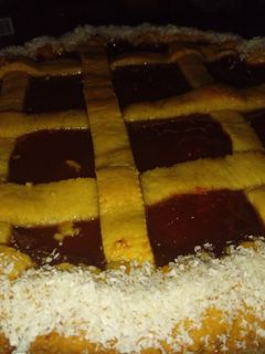 Una foto de Pasta frola con aceite, muy fácil!