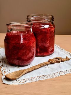 Una foto de Mermelada de frutillas sin azúcar ni edulcorante 🍓