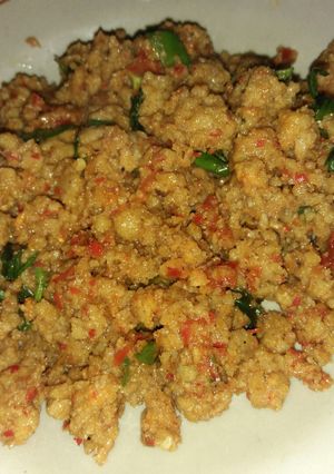 Foto resep Oncom pedas