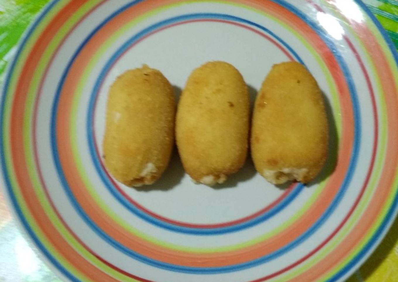 Croquetas de bacon y queso con thermomix