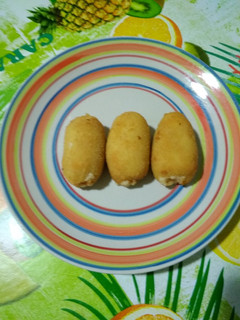Foto principal de Croquetas de bacon y queso con thermomix