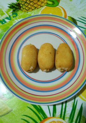 Una foto de Croquetas de bacon y queso con thermomix