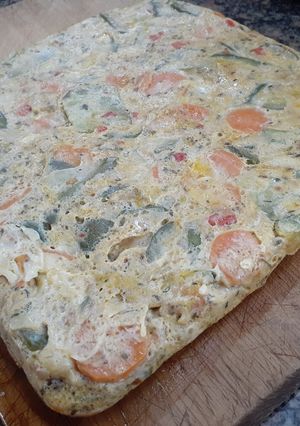 Una foto de Tortilla de zapallitos en la Flip