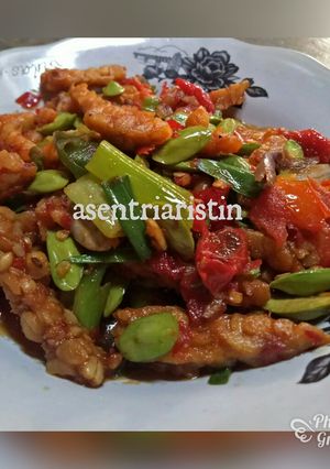 Foto resep Sambal Pete mix tempe