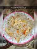 Vegetables Rice 🍚