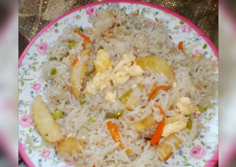 Step-by-Step Guide to Prepare Speedy Vegetables Rice 🍚