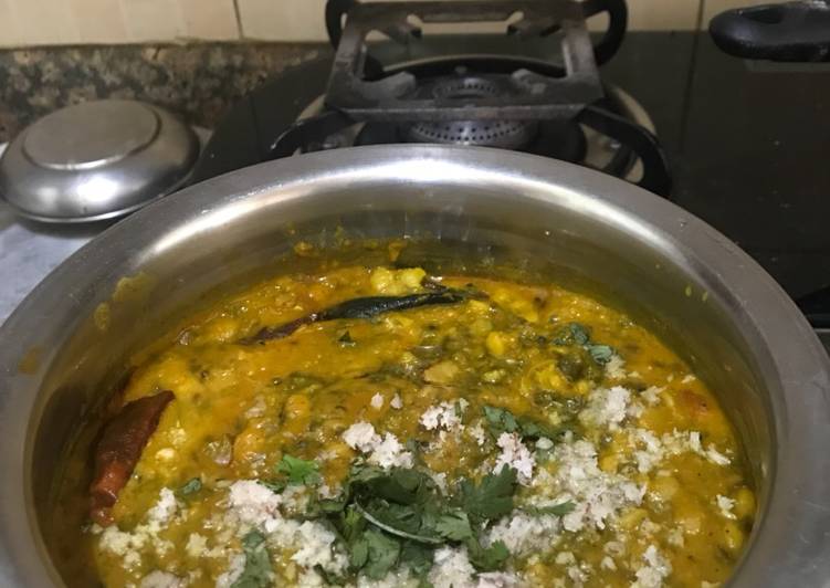 Recipe of Super Quick Homemade Ambat chuka curry(green Sorrel curry)