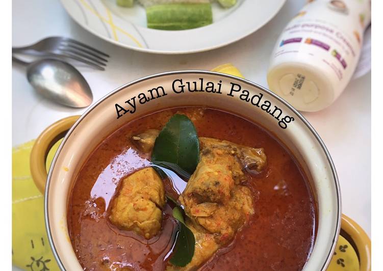Cara Gampang Menyiapkan Ayam Gulai Padang (Dengan Fiber Creme) Anti Gagal